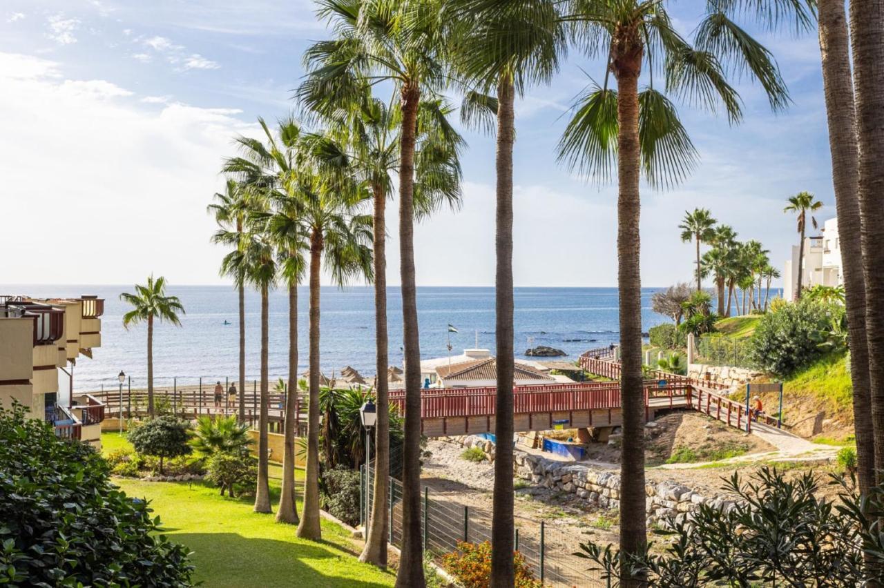 Holidays2Mijas Costa Lubina Del Sol Frontline Beach, Pool, Terrace, Seaview & Parking Sitio de Calahonda Exterior foto